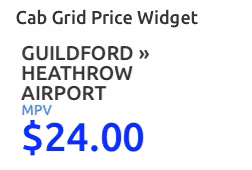 CabGrid Taxi Calculator Widgets