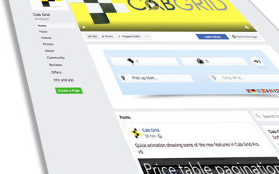 Embed Cab Grid in External Web Sites or Services (e.g. Facebook)