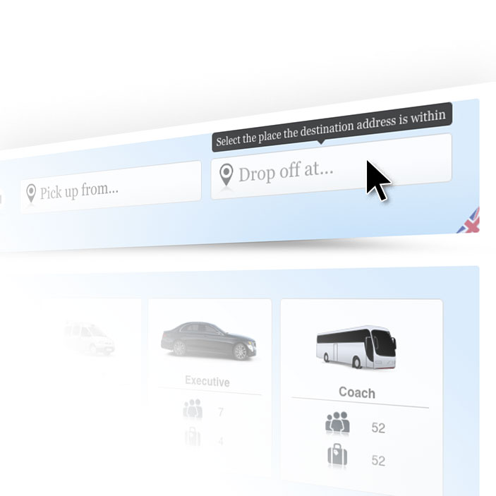 Tool-Tips to help customers complete booking form