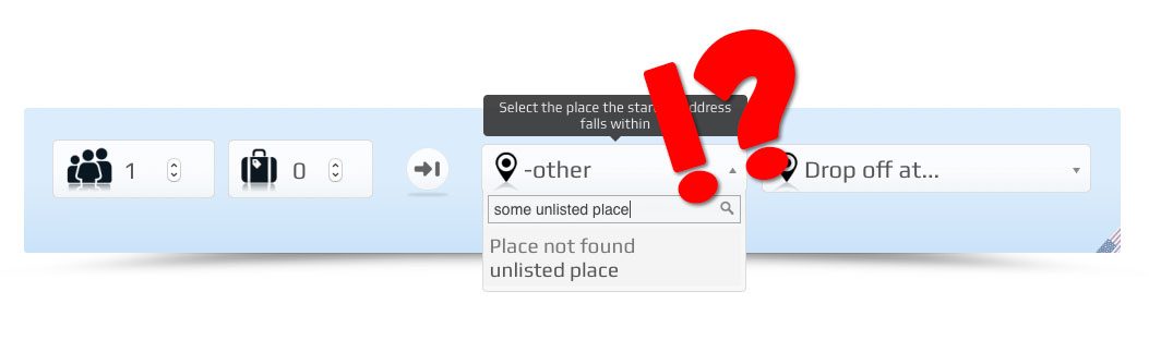 Handling Unlisted Destinations – An Alternative Approach
